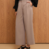 Ankle Culotte | Almond