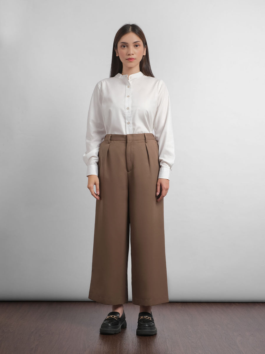 Ankle Culotte | Choco – THENBLANK
