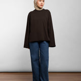 Anytime Long Tee 2.0 | Dark Choco