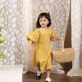 Arum Kids Dress | Sun Gold