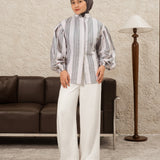 Balun Blouse | Ash Rose Stripe