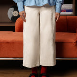 Button Pants (Ankle) | Ivory