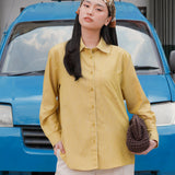 Go-To Oversized Shirt | Golden Cream