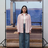 Go-To Oversized Shirt | Rose Choco