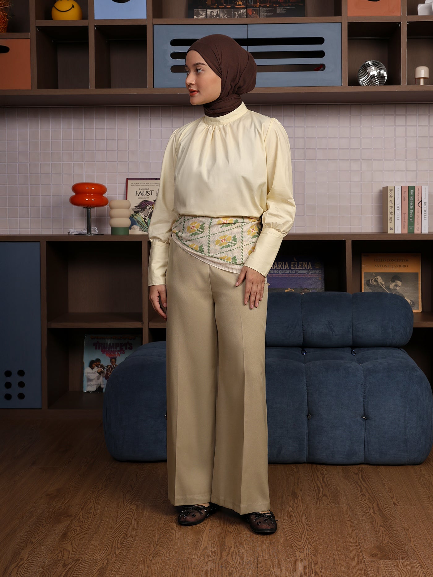 Hip Culotte | Nude – THENBLANK
