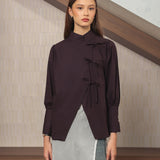 Janggan Blouse | Truffle