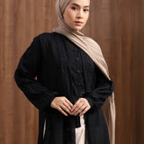 Kutubaru Layer Embroidered | Black