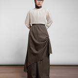Lara Skirt | Olive Brown