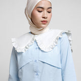 Nadi Ruffle Collar | Off White