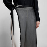 Naung Sheer Skirt | Black