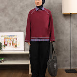 Overlock Anytime Long Tee 2.0 | Burgundy