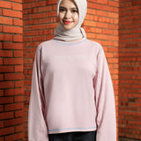 THENBLANK X UI - Overlock Anytime Long Tee | Wood Rose