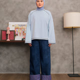 Overlock Anytime Long Tee 2.0 | Powder Blue