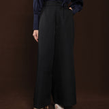 Relaxed Wide Pants | Black