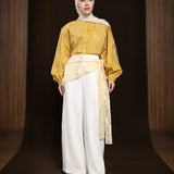Relaxed Wide Pants | Broken White