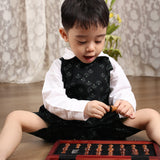 Rona Baby Romper | Black