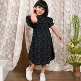 Rona Kids Dress | Black