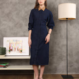 Semesta Dress | Mid Blue