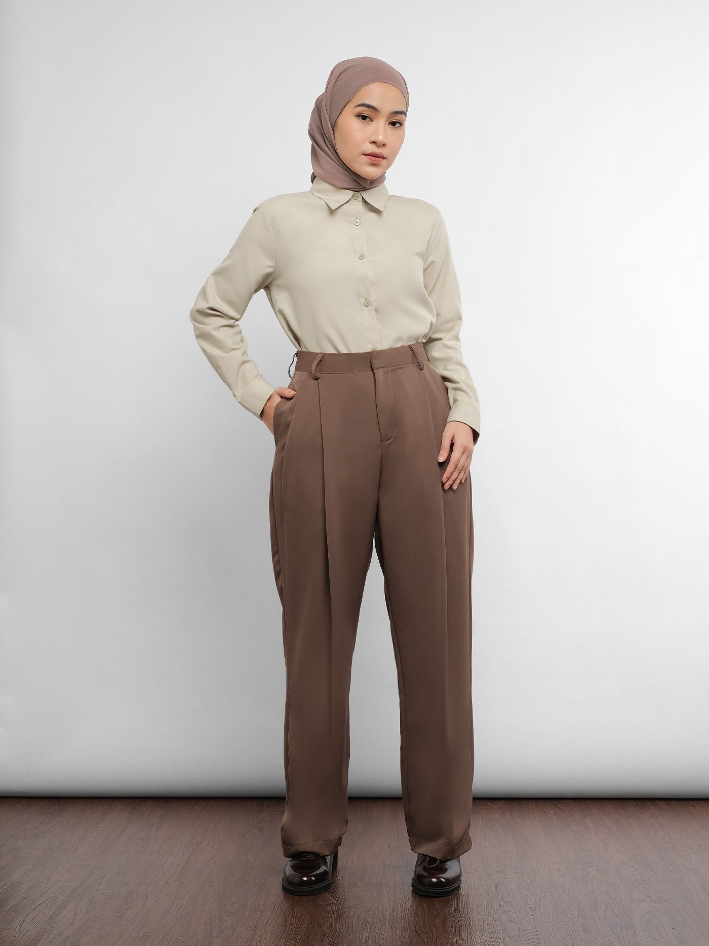 Wide Leg Pants Choco