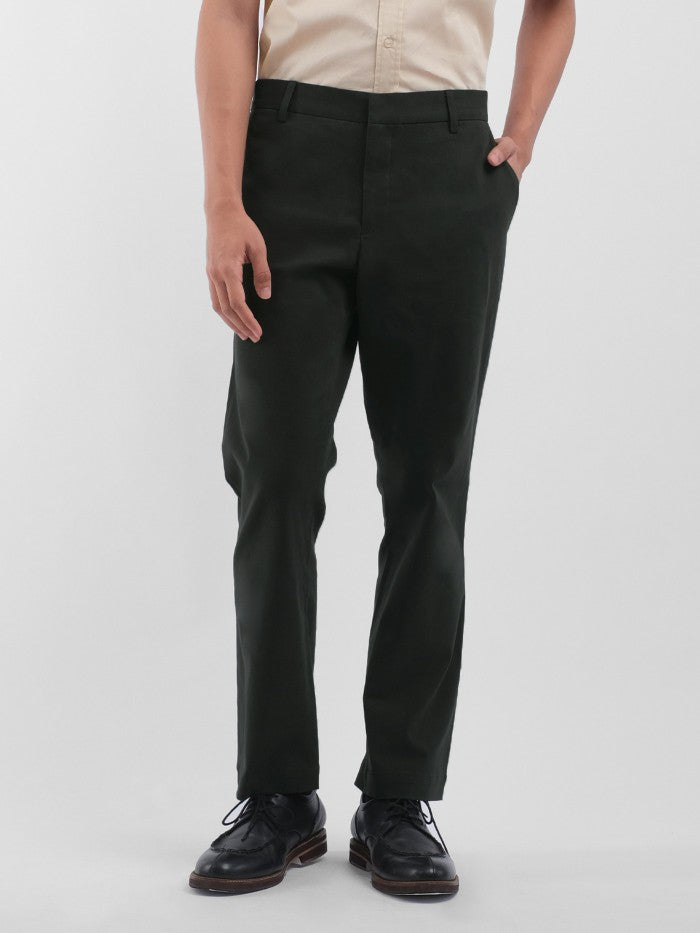 Men Twill Pants | Dark Grey – THENBLANK